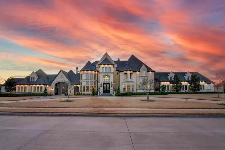 Luxury Home Plan Under 10,000 Sq Ft with Bowling Alley (Floor Plan)