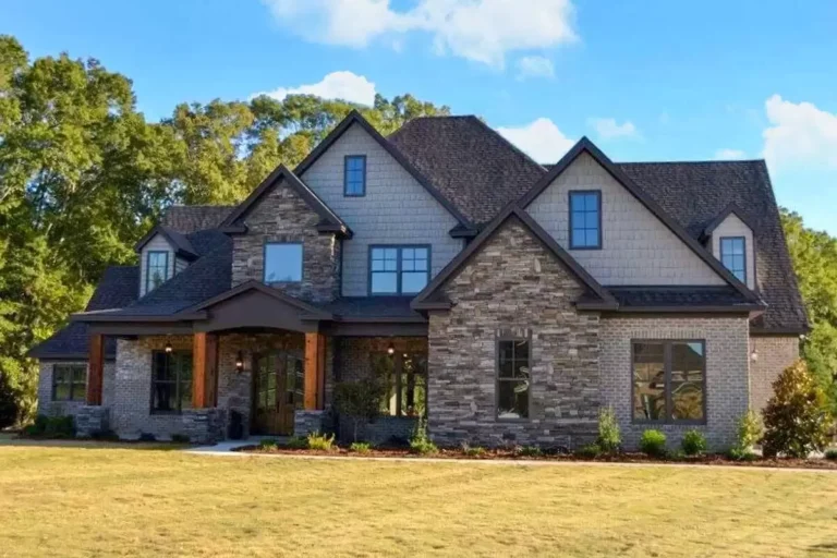 Stunning and Versatile 5-Bedroom French Country House Plan (Floor Plan)