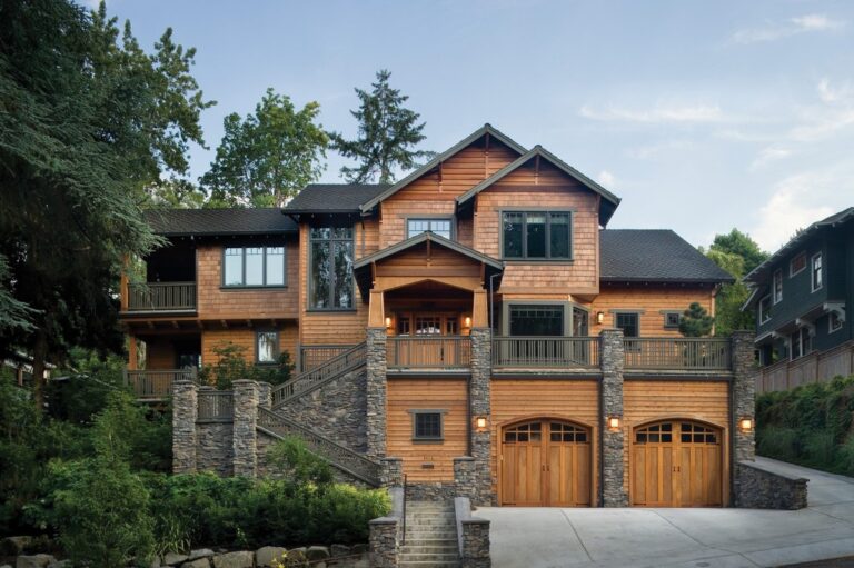 Three Level Plan with Warmth and Elegance (Floor Plan)
