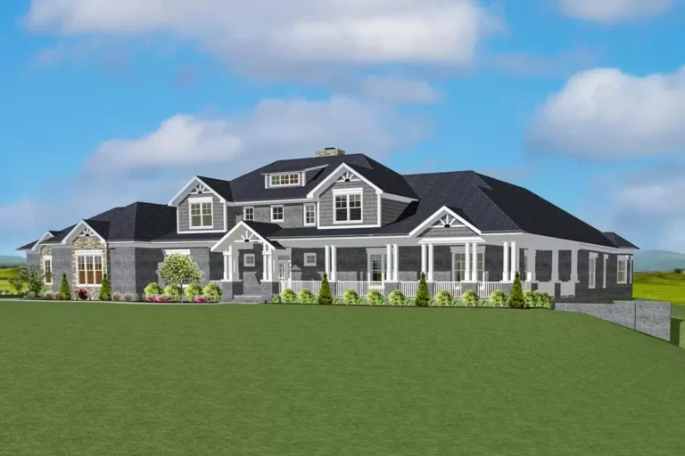 Craftsman home with Spectacular Master Suite (Floor Plan)