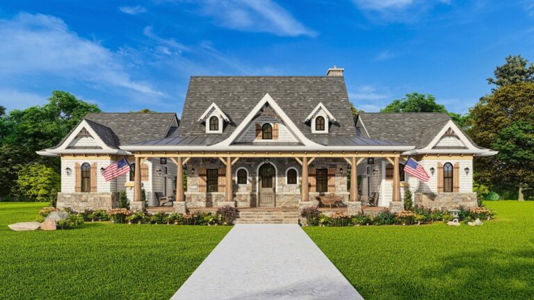 Diamond Creek Cottage (Floor Plan)