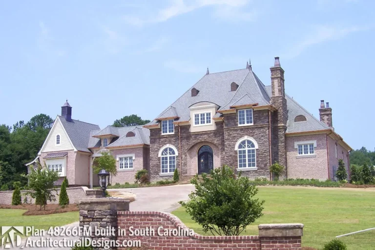 Dream Home Plan with Three Staircases (Floor Plan)