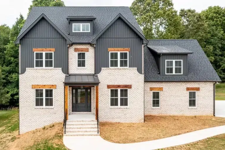 Exclusive New American Home Plan with Study and Sun Deck (Floor Plan)