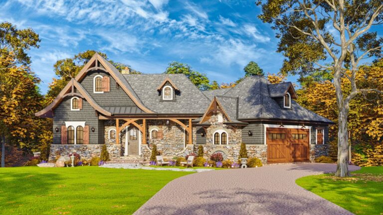 Hot Springs Cottage (Floor Plan)