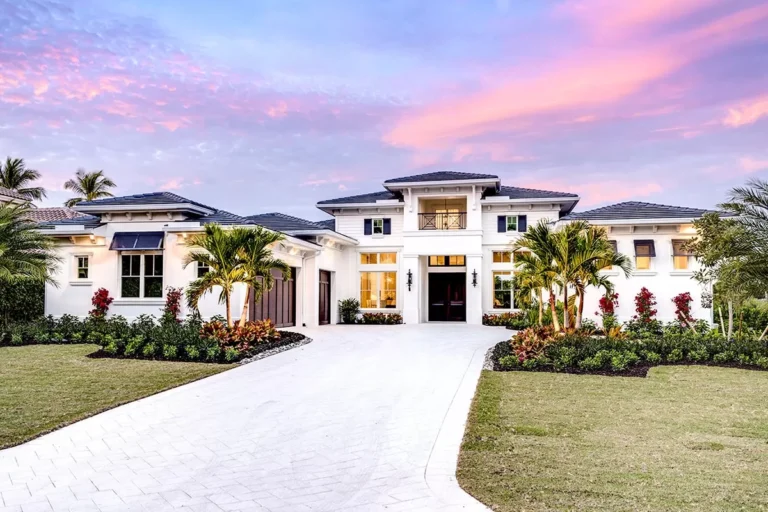 One-Level Beach House Plan with Open-Concept Floor Plan (Floor Plan)
