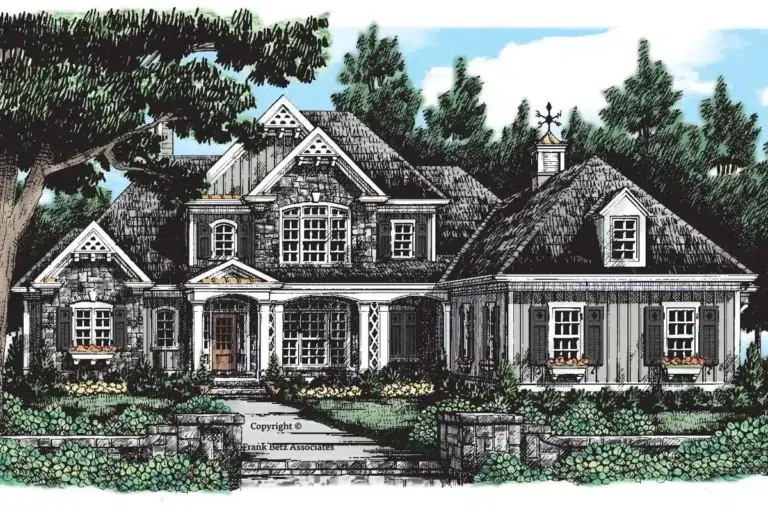 2-Story Traditional Home Plan with Two Master Suites and Vaulted Great Room – 3708 Sq Ft (Floor Plan)