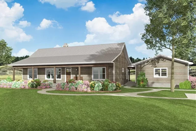 Budget-Friendly Fresh Start House Plan with Attached Garage (Floor Plan)