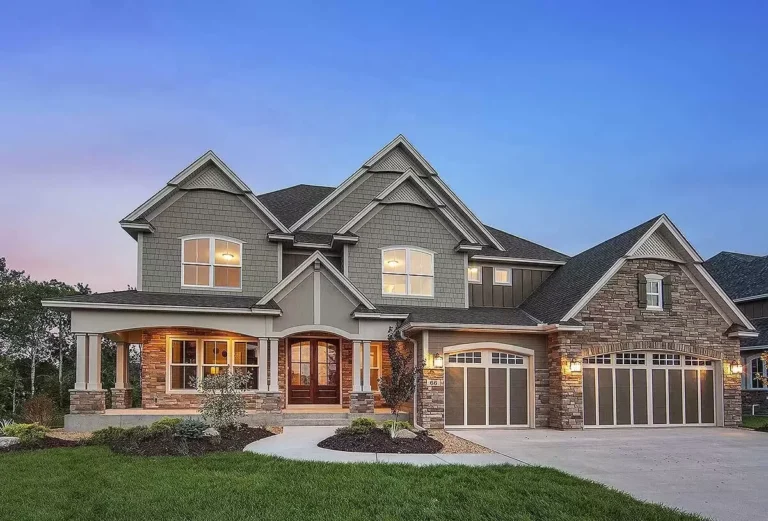 Exclusive Craftsman House Plan With Amazing Great Room (Floor Plan)