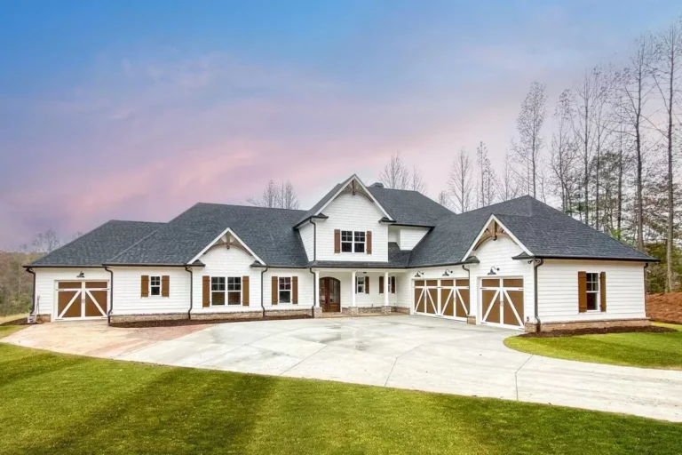 Multi-Generational Craftsman House Plan with Timber-Framed Gables (Floor Plan)