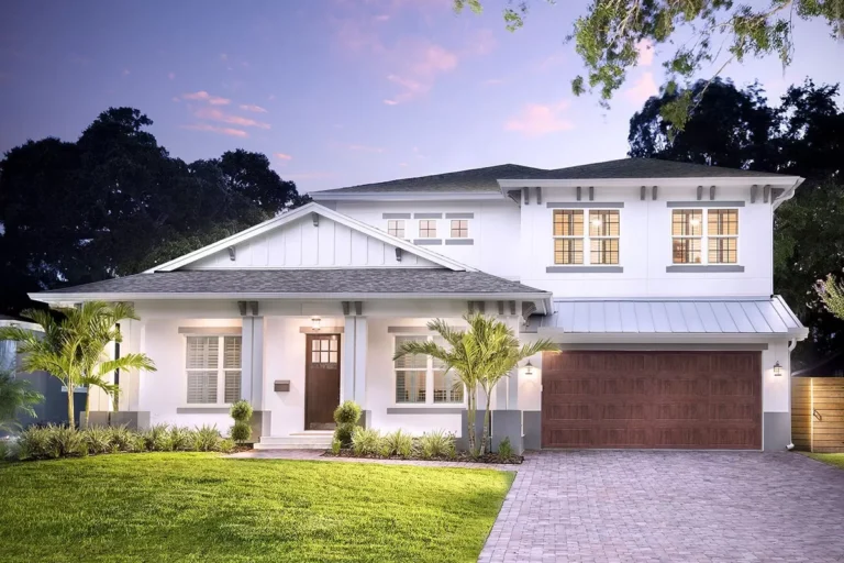 Transitional House Plan with Flex Room and Outdoor Kitchen – 3582 Sq Ft (Floor Plan)