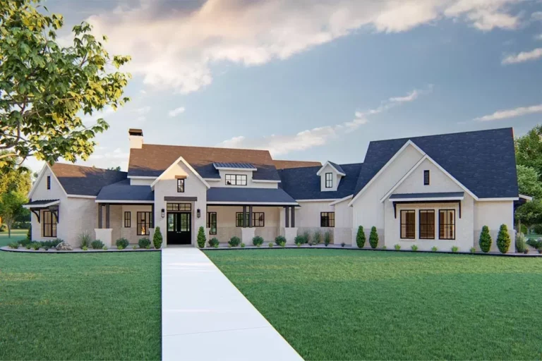 Exclusive 3-Bed Home Plan with Bonus Room above Angled Garage – 3378 Sq Ft (Floor Plan)