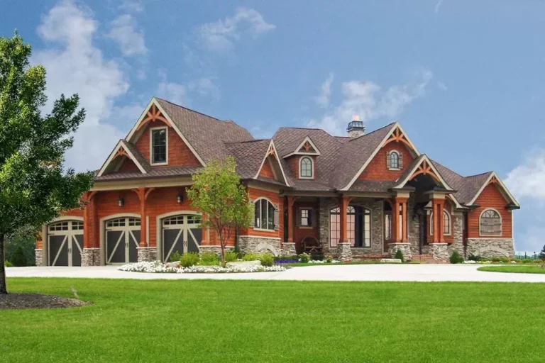 Expandable Mountain House Plan (Floor Plan)