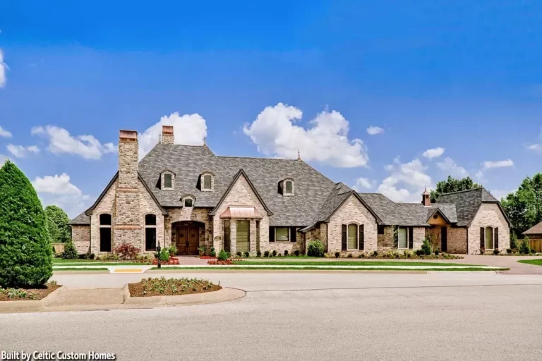 Expansive French Country Home (Floor Plan)