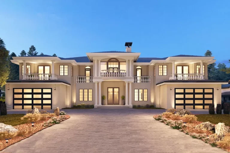 Luxuriously Spacious Home Plan with Lower-level ADU (Floor Plan)
