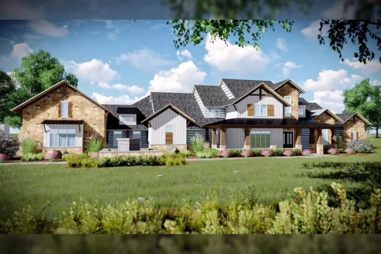 Spacious Hill Country House Plan with Game Room and Large Lanai (Floor Plan)