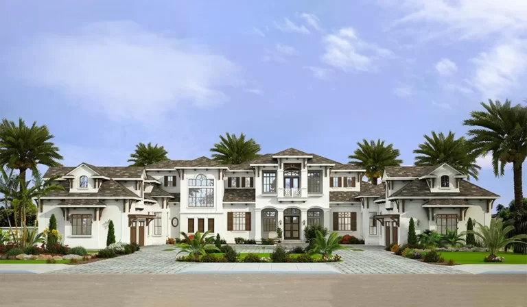 Stunning 7-Bed Luxury House Plan (Floor Plan)