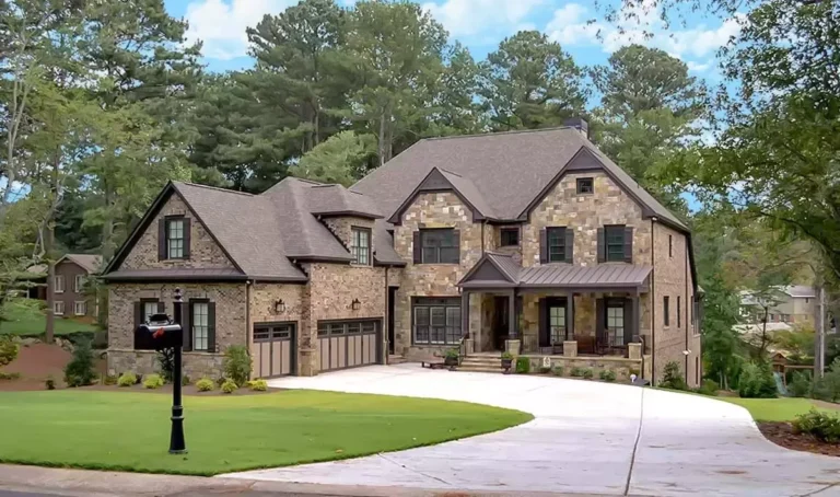 Substantial and Spacious European House Plan – 5687 Sq Ft (Floor Plan)