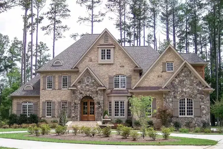 4-Bed House Plan with Third Floor Game Room With Balcony (Floor Plan)