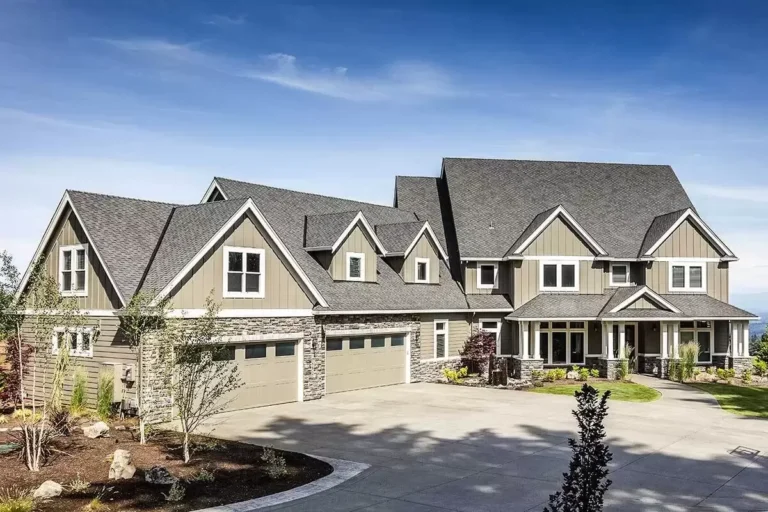 Feature Packed 5-Bed Craftsman House Plan (Floor Plan)