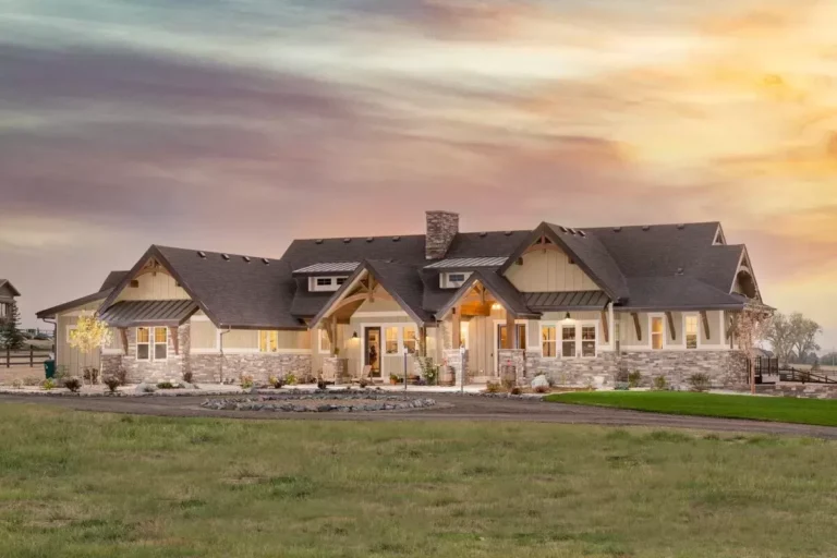 Flexible 2-Bed Mountain Craftsman Plan with Den and Optional Lower Level (Floor Plan)