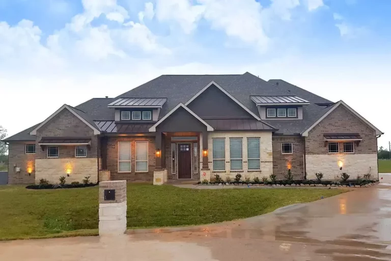 Exclusive Multi-Generational Home Plan with Private 1-Bed Cabana (Floor Plan)