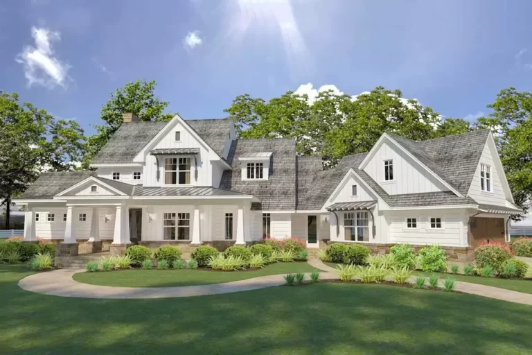 Flexible Farmhouse with Loads of Outdoor Living – 2396 Sq Ft (Floor Plan)