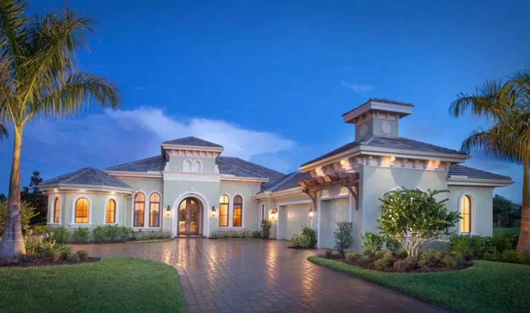 4 Bed Coastal Contemporary House Plan with Great Outdoor Living – 4100 Sq Ft (Floor Plan)