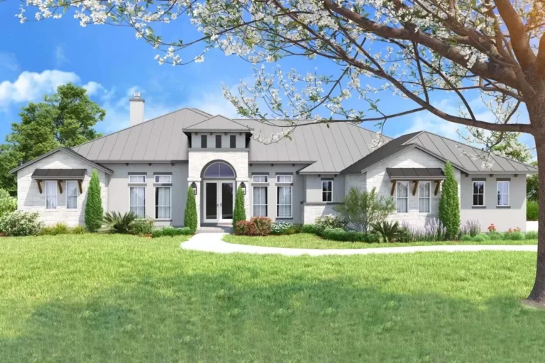 One-Story Transitional House Plan with 4 Beds and a Game Room – 3359 Sq Ft (Floor Plan)