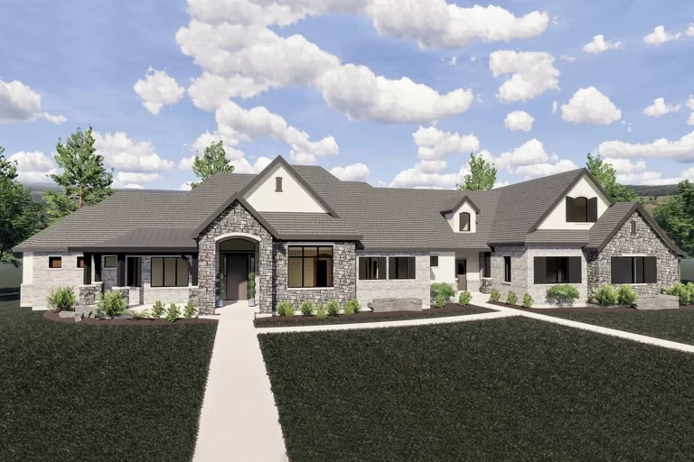 Unique Multi-Generation House Plan (Floor Plan)