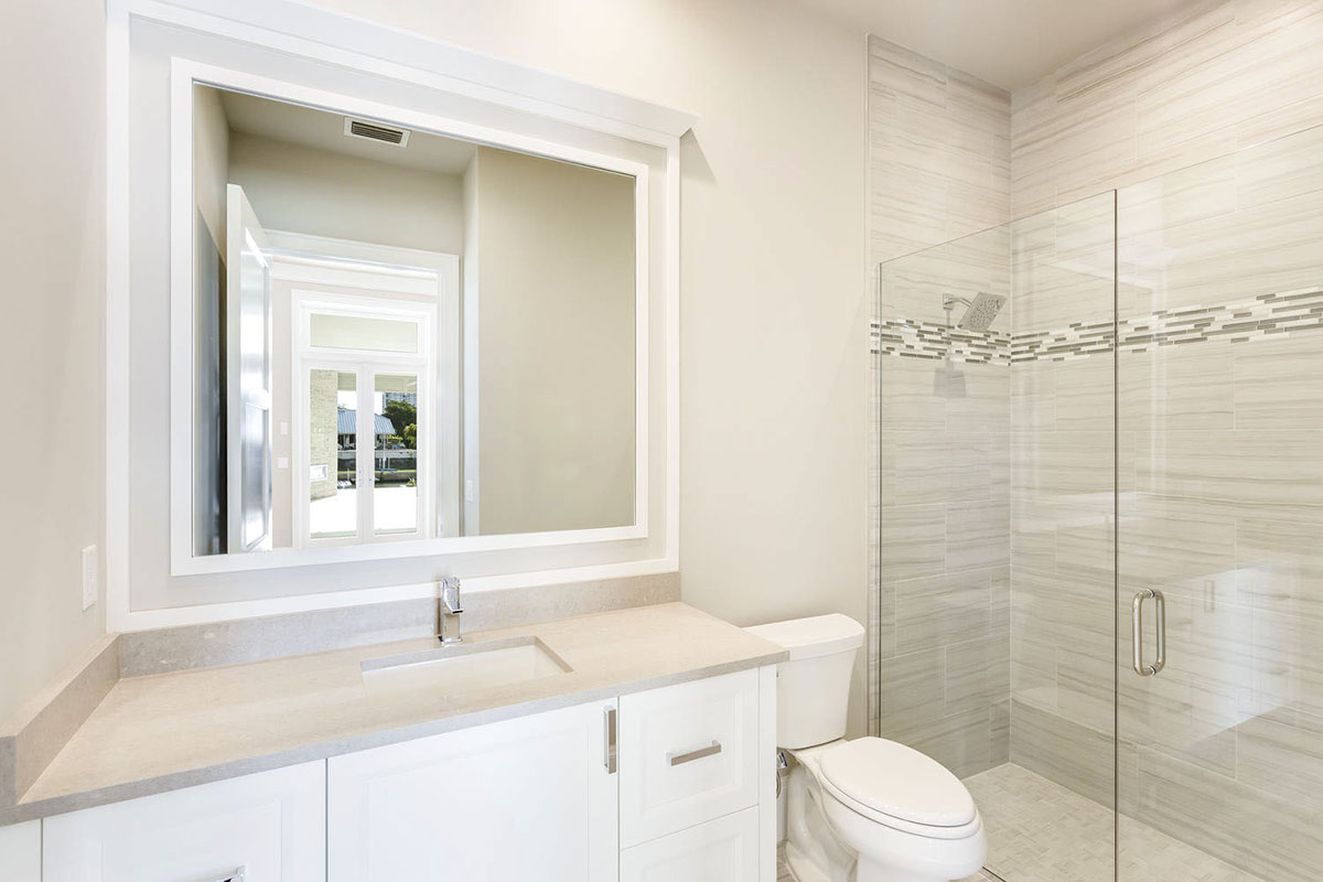 Contemporary Vacation Home Plan with Ample Outdoor Living Space (Floor