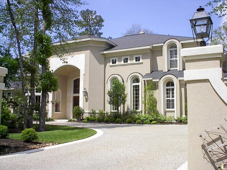 Luxurious European House Plan (Floor Plan)