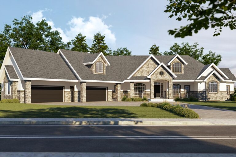 Spacious Ranch with Optional Lower Level (Floor Plan)