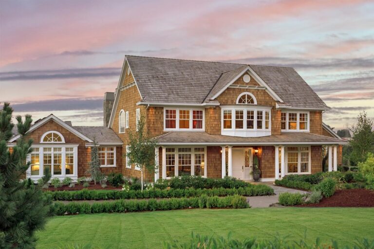 Rambling And Rustic Shingle Style House Plan – 4790 Sq Ft (Floor Plan)