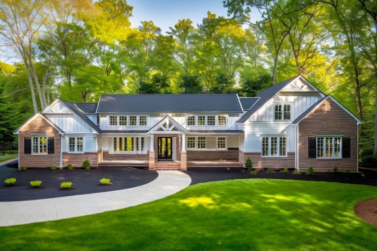 Stunning 4-Bedroom Modern Farmhouse Plan with Finished Bonus Room (Floor Plan)