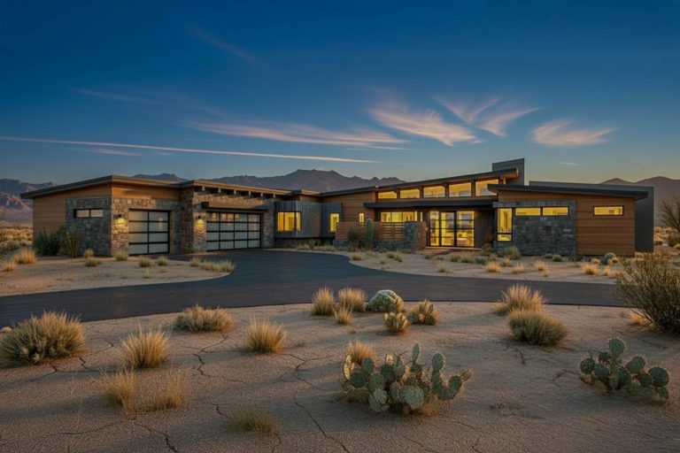 Luxury Modern Plan with Split Bedrooms and Game Room (Floor Plan)