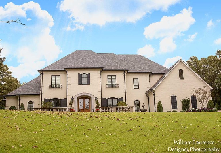 Gracious French Country Manor (Floor Plan)