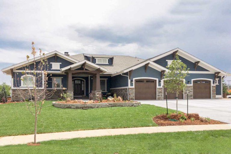 Remarkable Rustic Craftsman House Plan (Floor Plan)