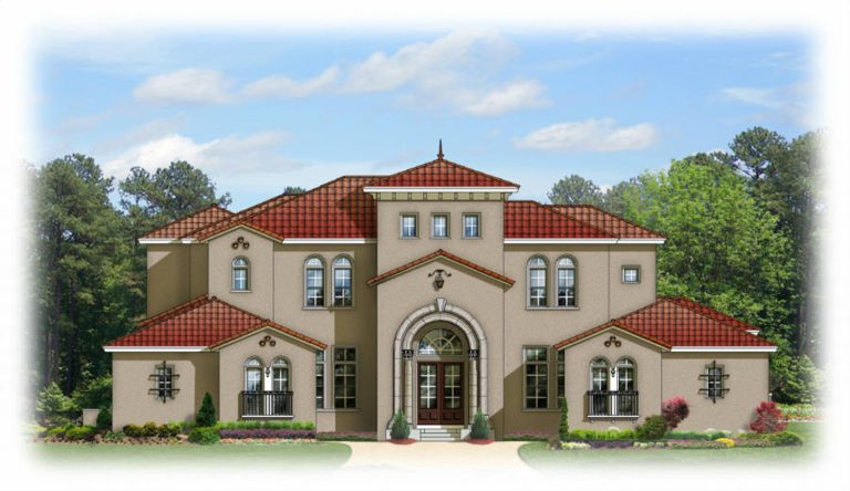 Ultra-Luxury in a Mediterranean Package (Floor Plan)