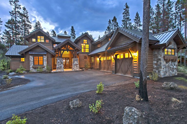 Stunning Mountain Home with Four Master Suites (Floor Plan)