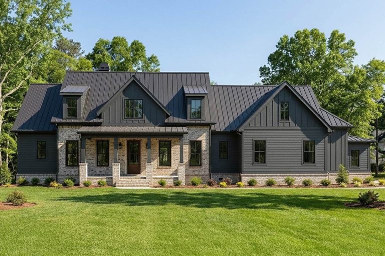 Craftsman House Plan: Two-Story Great Room, Split Bedrooms, and Porches (Floor Plan)