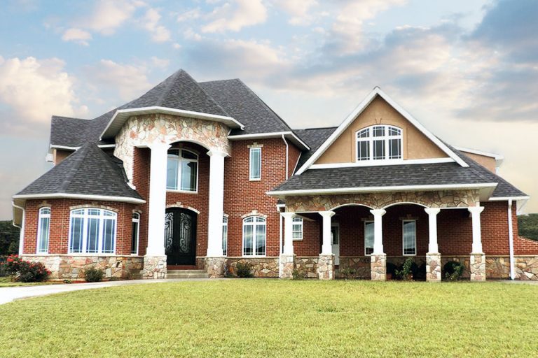 Luxury Home Plan with Elegant Interior – 3912 Sq Ft (Floor Plan)