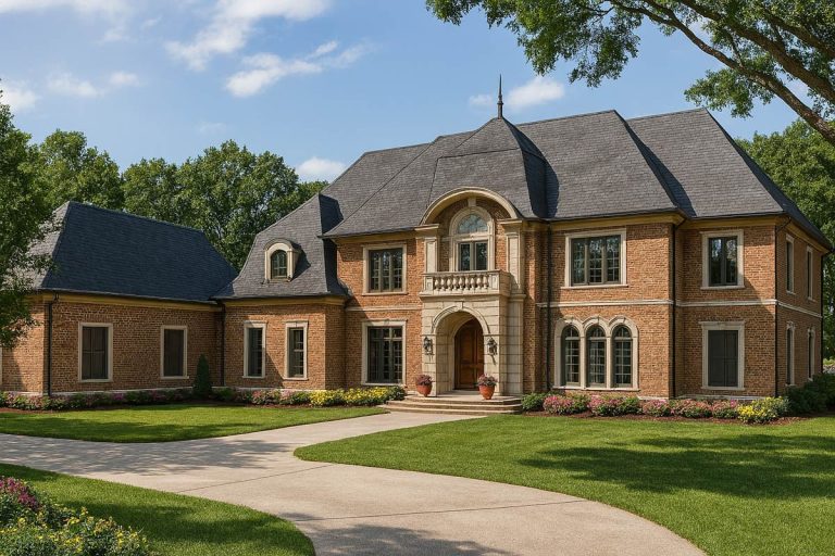 Exquisite European House Plan with Luxury Amenities (Floor Plan)